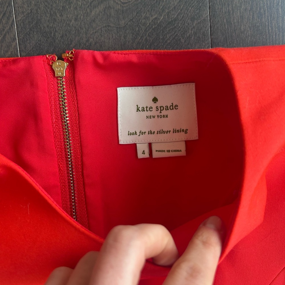 Kate Spade Red Sleeveless Dress - Picture 3 of 12